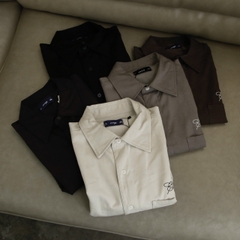 A29218-Áo somi nam TN 1 túi thêu Experience