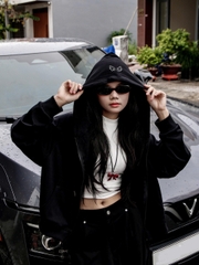 K3229-Áo khoác thêu Fallen Angel