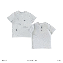 A28517- A thun TN cổ tròn 2606 in cún When