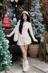 S3608 - S kaki lưng phối dây thừng