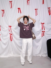 Q8626 - Q Culottes Jeans ống suông 2 túi mổ trước