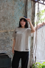 A29831- Áo thun boxy rộng in Every
