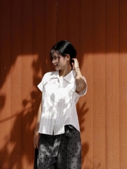 A29124- A smi xăn tay xếp li