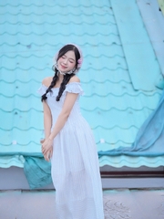 D6267- 	D maxi sọc bẹt vai bèo