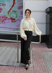 Q8766 - 	Q dài ống suông 2 túi sau
