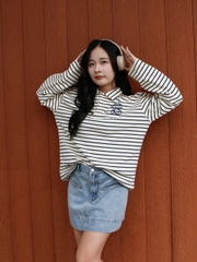 A29216 - A PL sọc TD thêu B