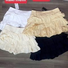 V4128- 	Váy ngắn 3 tầng