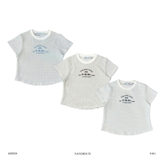 A29224 - A thun sọc thêu Pink