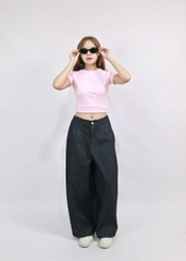 Q9813- 	Q kaki ống cong xếp li