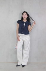 A29637 - A kiểu babydoll lai ren&nẹp