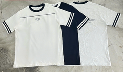 A28415 - A thun rộng tay phối 2 sọc thêu W