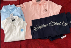 A29974 - Áo thun Polo form vừa thêu Confidence