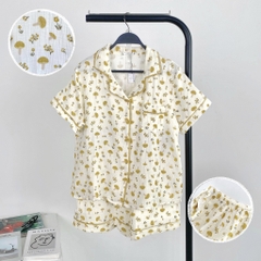 SE1439 - SE muslin TCQC viền 1 túi nhỏ