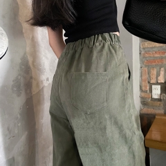 Q7822 - Q culottes lưng thun sau nhấn li trước