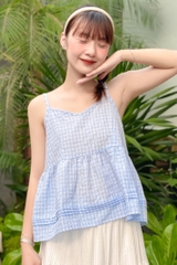 A25594 - Babydoll 2D nhấn li trước