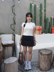 V3457 - V váy J ngắn túi hộp