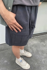 S3441 - S short kaki nam