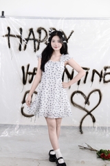 D8571 - D 2 dây dún bèo buộc nơ ngực