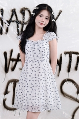 D8571 - D 2 dây dún bèo buộc nơ ngực