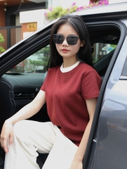 A27858 - A thun form gọn thêu The sun