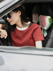 A27858 - A thun form gọn thêu The sun