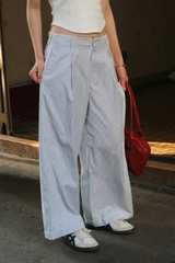 Q8456 - Q Culottes xăn lai lưng phối ren