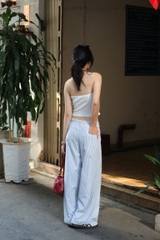 Q8456 - Q Culottes xăn lai lưng phối ren