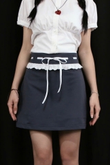 V3804 - V thun ngắn phối ren lưng