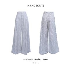 Q8456 - Q Culottes xăn lai lưng phối ren