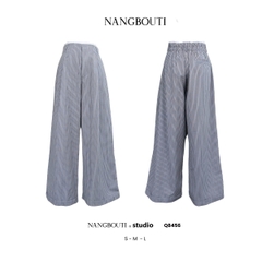 Q8456 - Q Culottes xăn lai lưng phối ren