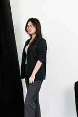 K2698 - 	K vest 2 túi trước 2 lớp 3 nút tay
