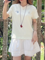 V3829 - 	V ngắn phối ren buộc nơ