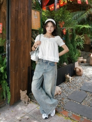 Q8453 - Q culottes J rách lai