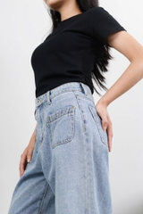 Q8511 - Q culottes J 2 túi trước