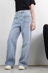 Q8511 - Q culottes J 2 túi trước