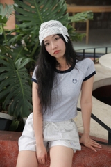 A27954 - A thun phối thêu Love