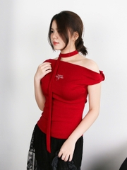 A27859 - Áo trễ vai kèm dây rời