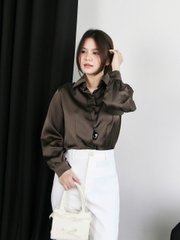A27809 - A Smi lụa xếp li vai