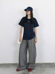 A27956 - A thun TN phối cổ in thêu Checkout