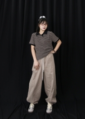 Q8523 - Q kaki jogger lưng thun 3 nút túi