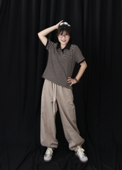 Q8523 - Q kaki jogger lưng thun 3 nút túi