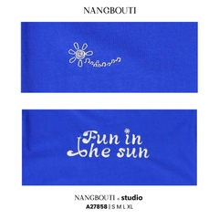 A27858 - A thun form gọn thêu The sun