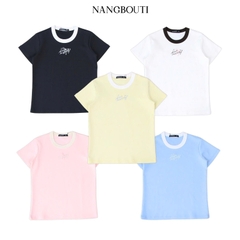 A28181 - A thun babytee in thêu Dear