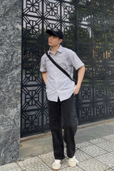 A28180 - A smi nam sọc TN 1 túi thêu I really