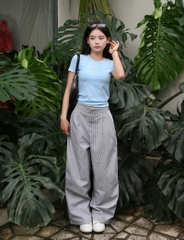A28210 - A thun form gọn TN cổ tròn