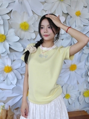 A28181 - A thun babytee in thêu Dear