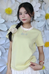 A28181 - A thun babytee in thêu Dear