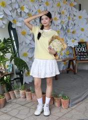 A28181 - A thun babytee in thêu Dear