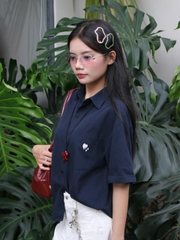 A28174 - A smi 1 túi thêu Heart