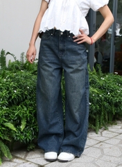Q8525 - Q culottes J wash râu mèo